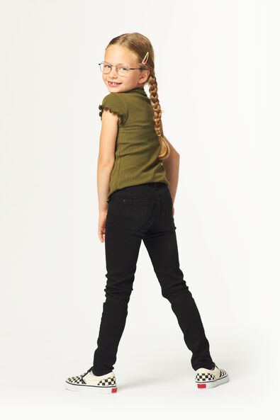 jean enfant modèle skinny noir noir - 1000028235 - HEMA