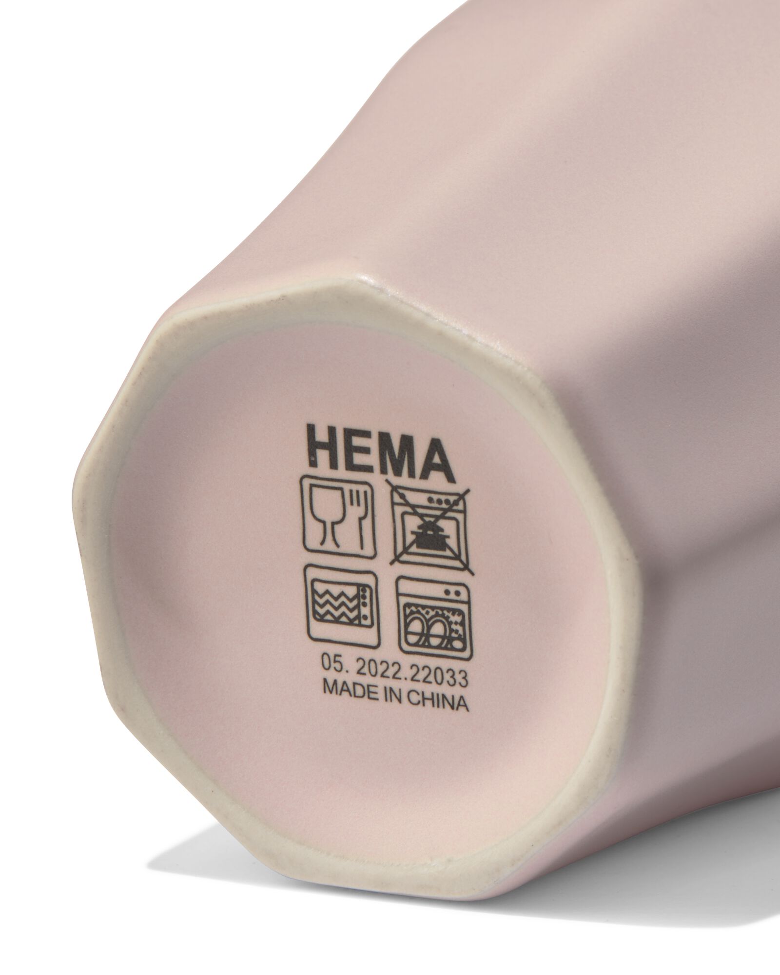 mug Mirabeau mat rose clair 330ml - 9602628 - HEMA