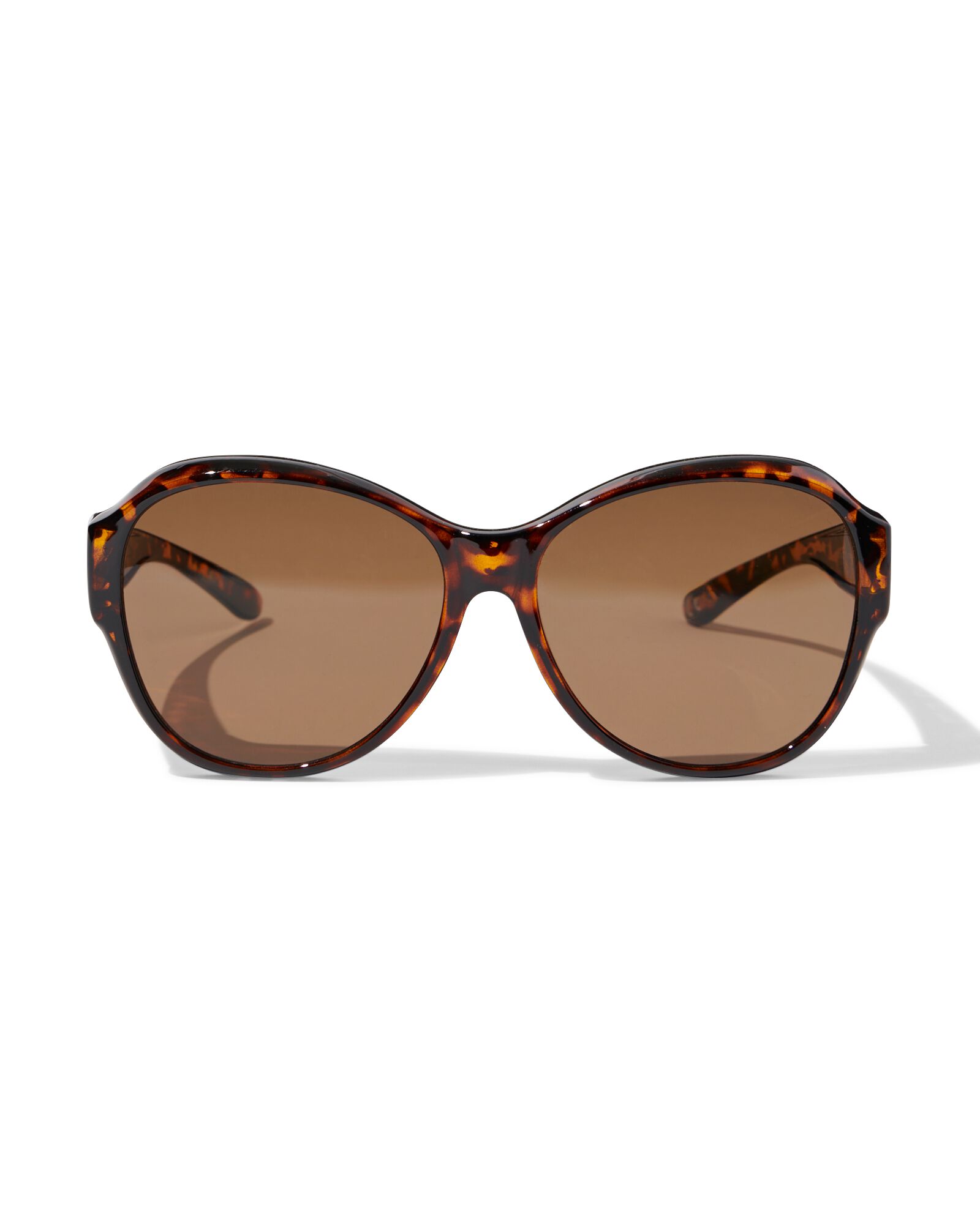 dameszonnebril rond bruin - 12500360 - HEMA