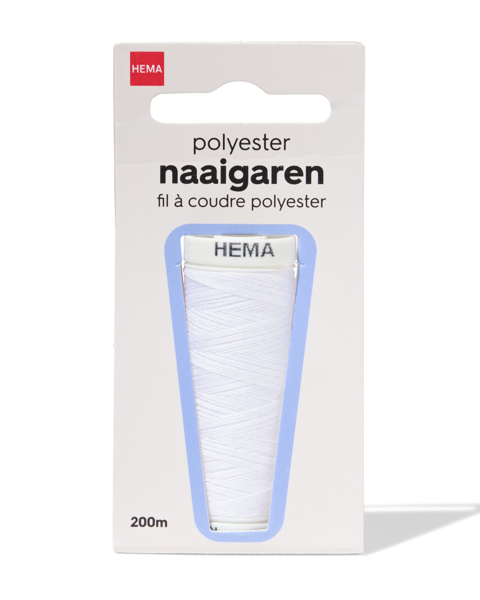 Garn 200 m, wei&szlig; - 1400285 - HEMA