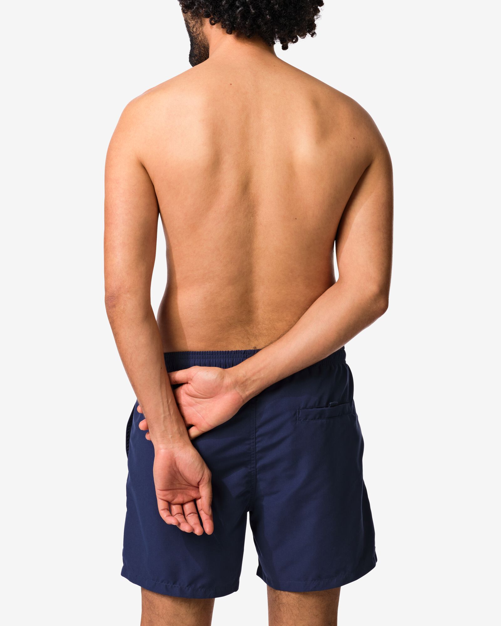 herenzwembroek Pieter donkerblauw donkerblauw - 22100090DARKBLUE - HEMA