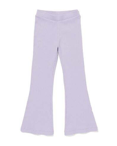 kinderlegging flared paars - 30815004PURPLE - HEMA