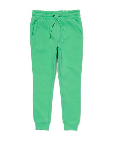 pantalon sweat enfant vert 98/104 - 30777014 - HEMA