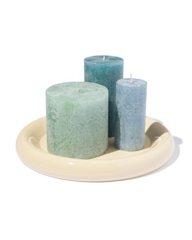 dessous de bougie ⌀20cm en m&eacute;tal cr&egrave;me - 13325102 - HEMA