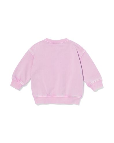 Babypullover aus Sweatstoff violett - 33057070PURPLE - HEMA
