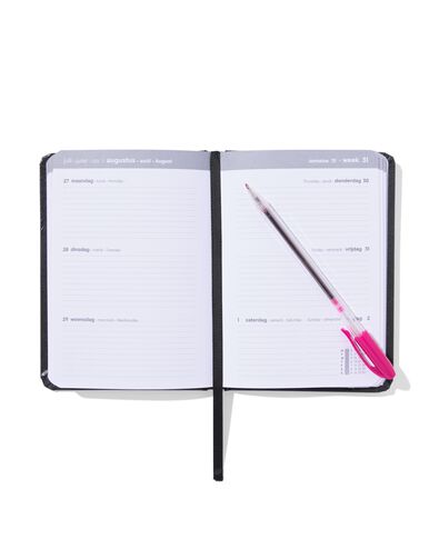 agenda 2026 A6 PU zwart - 14500604 - HEMA