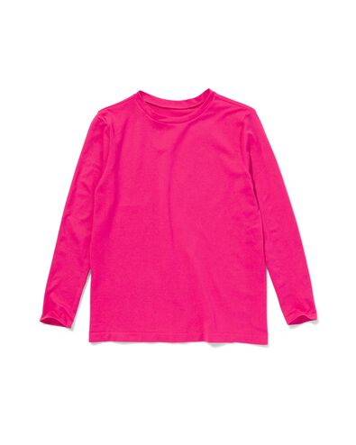 t-shirt de sport enfant sans coutures rose 158/164 - 36090365 - HEMA
