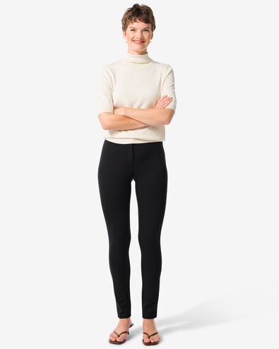 pantalon femme noir noir - 1000020969 - HEMA
