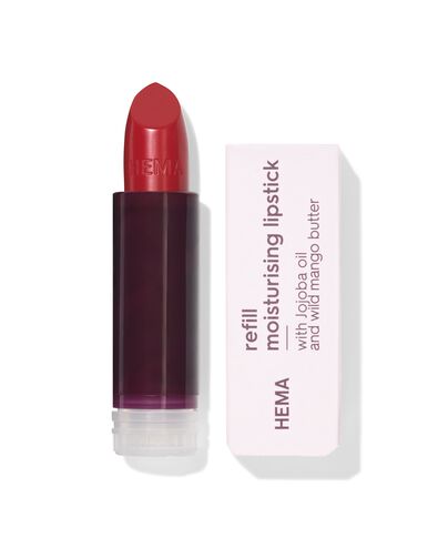 recharge rouge &agrave; l&egrave;vres hydratant 58 moody merlot - satin - 11230458 - HEMA