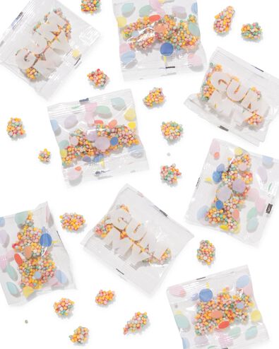 sachet &agrave; distribuer bouch&eacute;es confetti sans gluten - 10 pi&egrave;ces - 10200204 - HEMA