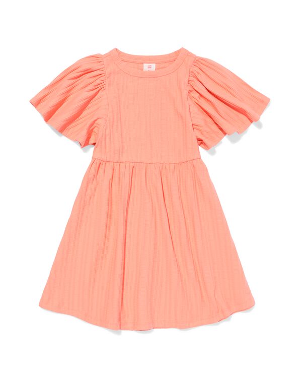 robe enfant c&ocirc;tel&eacute;e p&ecirc;che p&ecirc;che - 30812904PEACH - HEMA