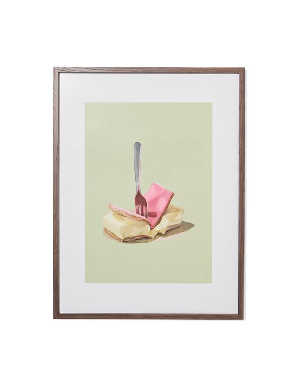 Bilderrahmen 30 &times; 40 cm, Holz, schmal - 13626069 - HEMA