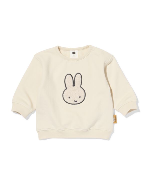 pull nouveau-n&eacute; Miffy jersey &eacute;cru &eacute;cru - 33440920ECRU - HEMA
