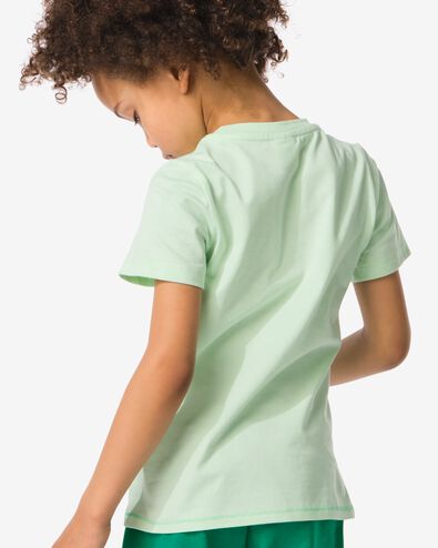 t-shirt enfant avec crocodile vert 98/104 - 30783303 - HEMA
