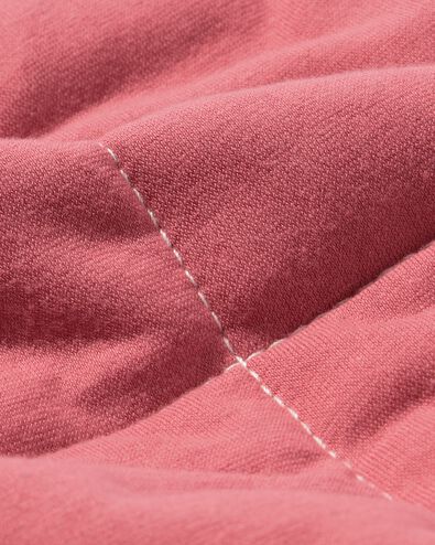 Bedsprei jersey ruit beige/rood 260x235 - 5760102 - HEMA