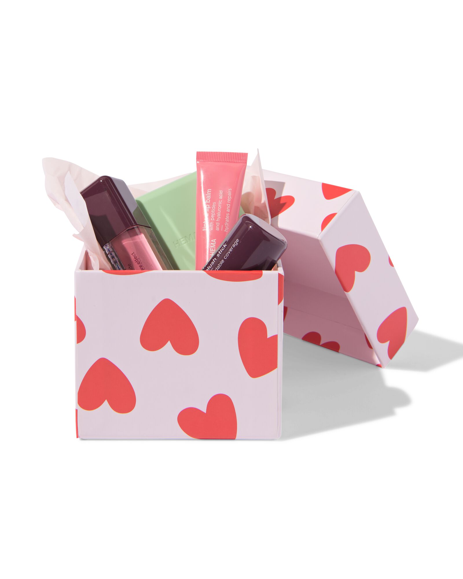 bo&icirc;te S 9x11x11cm carton c&oelig;urs - 14700588 - HEMA