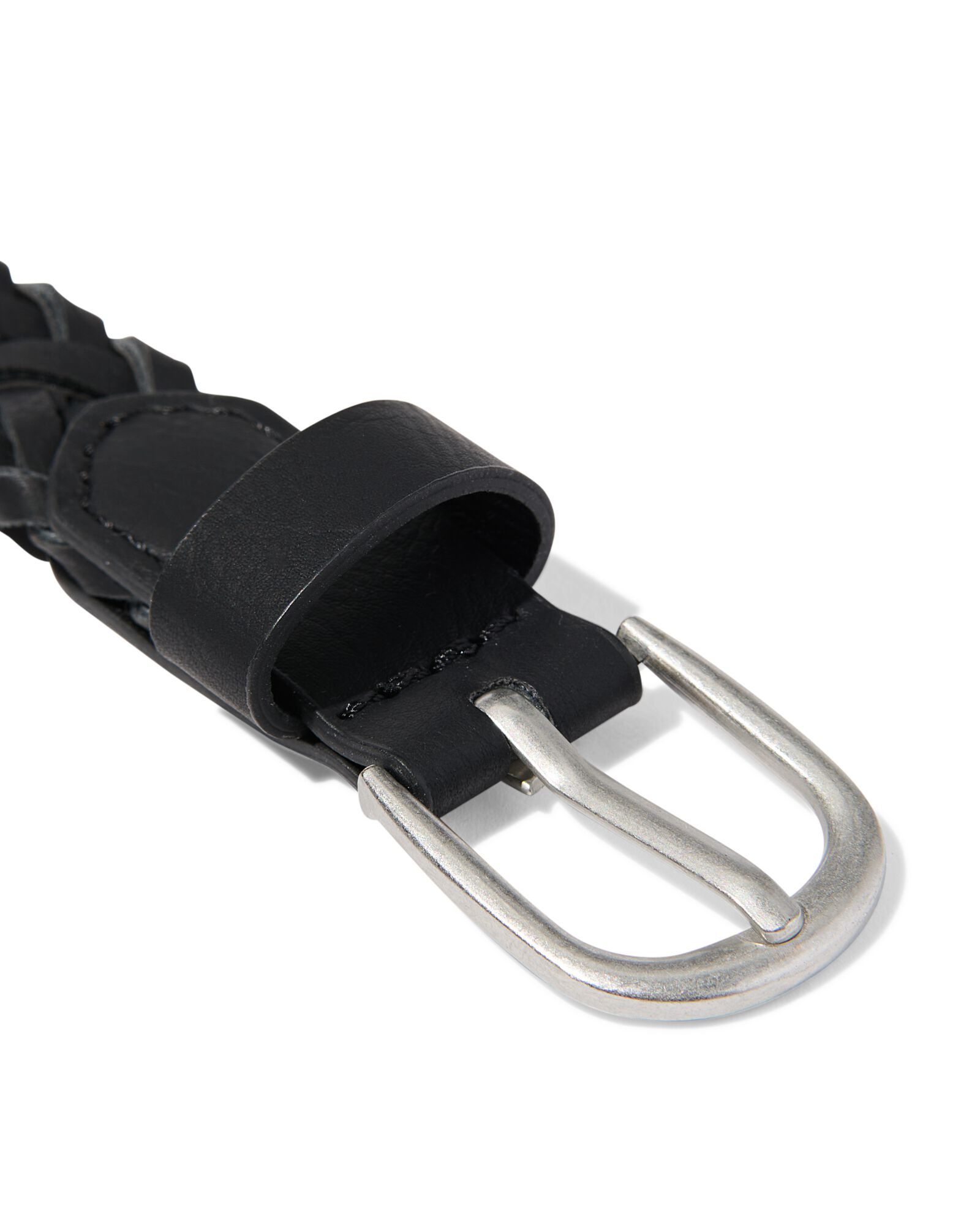 damesriem gevlochten zwart zwart - 16350205BLACK - HEMA