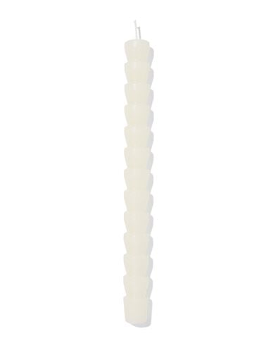 bougie longue ⌀2,2x25cm diabolo ivoire - 13506120 - HEMA