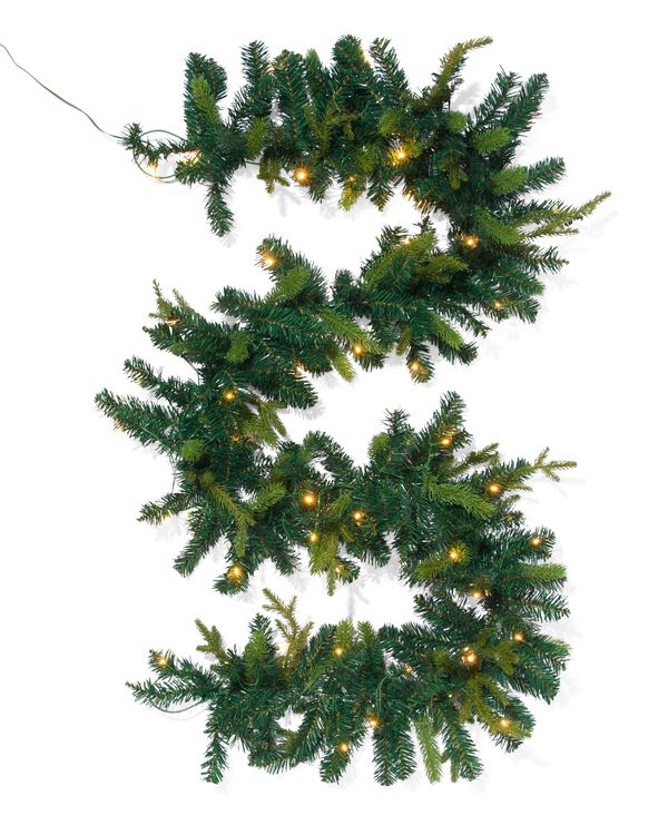 Guirlande de Noël lumineuse 50 lampes LED 5.7m - 25530320 - HEMA