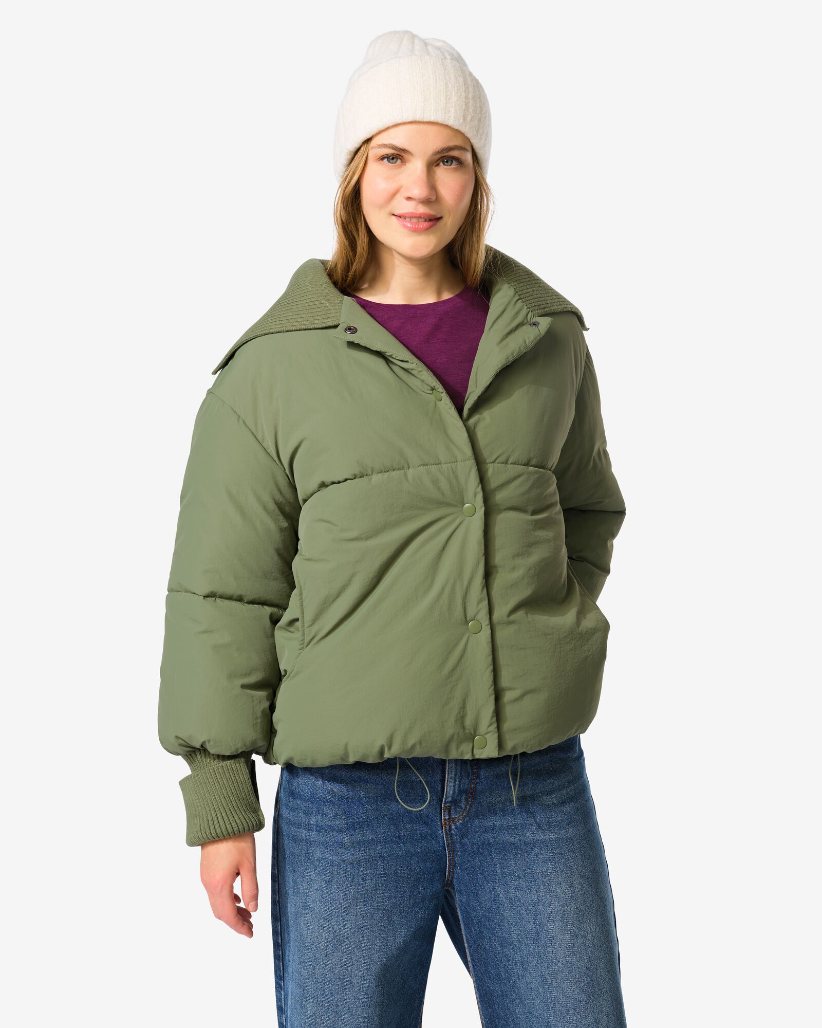 dames jas Jara groen - 36203740GREEN - HEMA