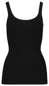 Damen-Hemd, mit Bambus, leicht figurformend schwarz schwarz - 1000019531 - HEMA