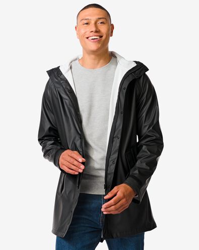 manteau imperméable noir XL - 34460144 - HEMA
