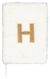 flauschiges Notizbuch, DIN A5, Buchstabe H - 61120135 - HEMA