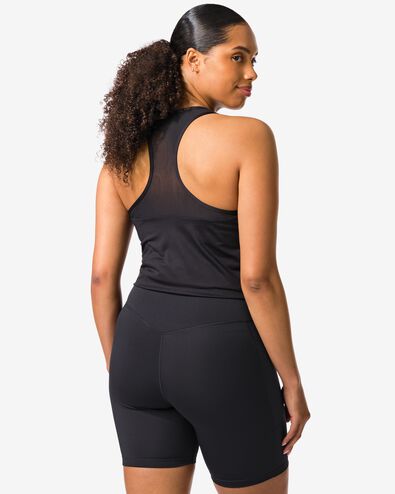 Damen-Radlerhose, kurz  schwarz schwarz - 36030406BLACK - HEMA