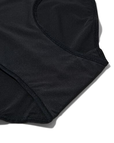 Damen-Slip mit hoher Taille, Ultimate Comfort schwarz schwarz - 1000026605 - HEMA