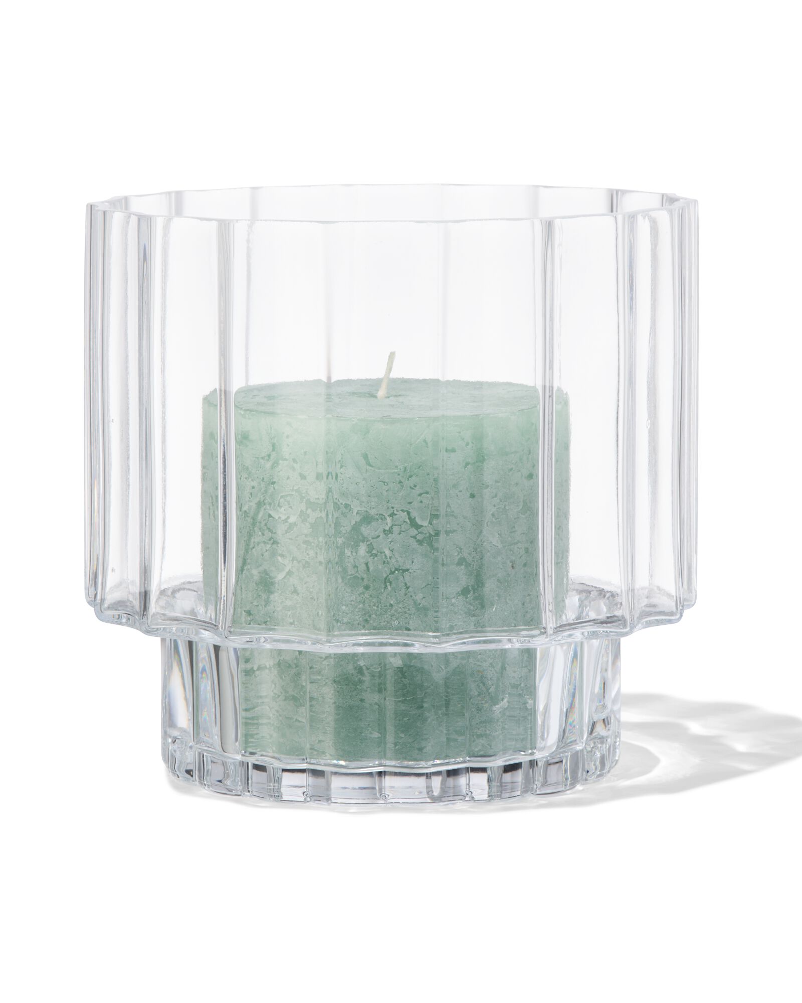 lanterne ⌀18x16,5cm verre r&eacute;tro - 13326075 - HEMA