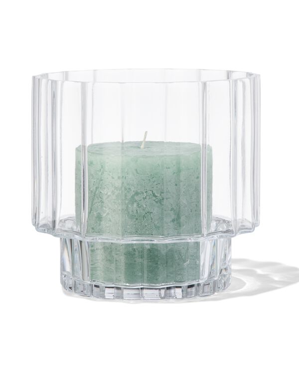 Laterne ⌀ 18 x16,5 cm, Glas, retro - 13326075 - HEMA