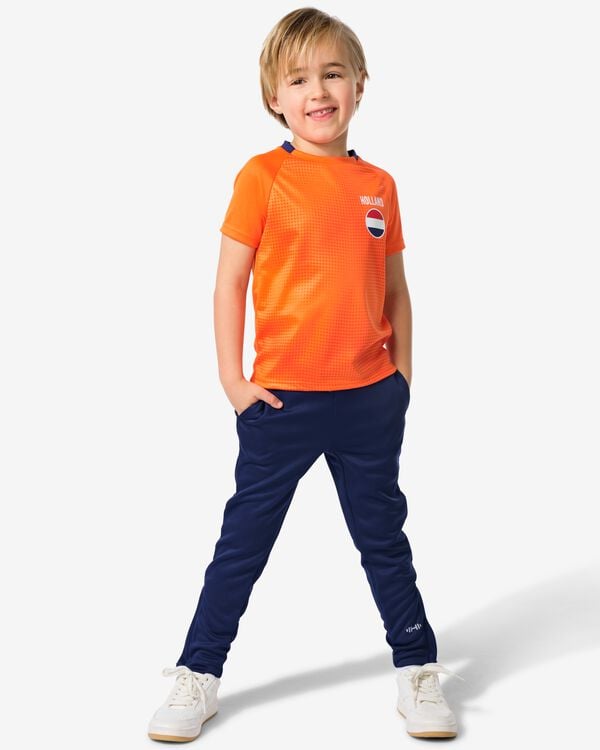 pantalon de jogging enfant  bleu fonc&eacute; bleu fonc&eacute; - 30600034DARKBLUE - HEMA