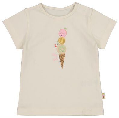Baby-Shirt – Eis eierschalenfarben eierschalenfarben - 1000017781 - HEMA