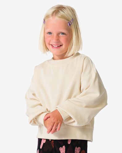 kindertrui ecru - 30821544ECRU - HEMA