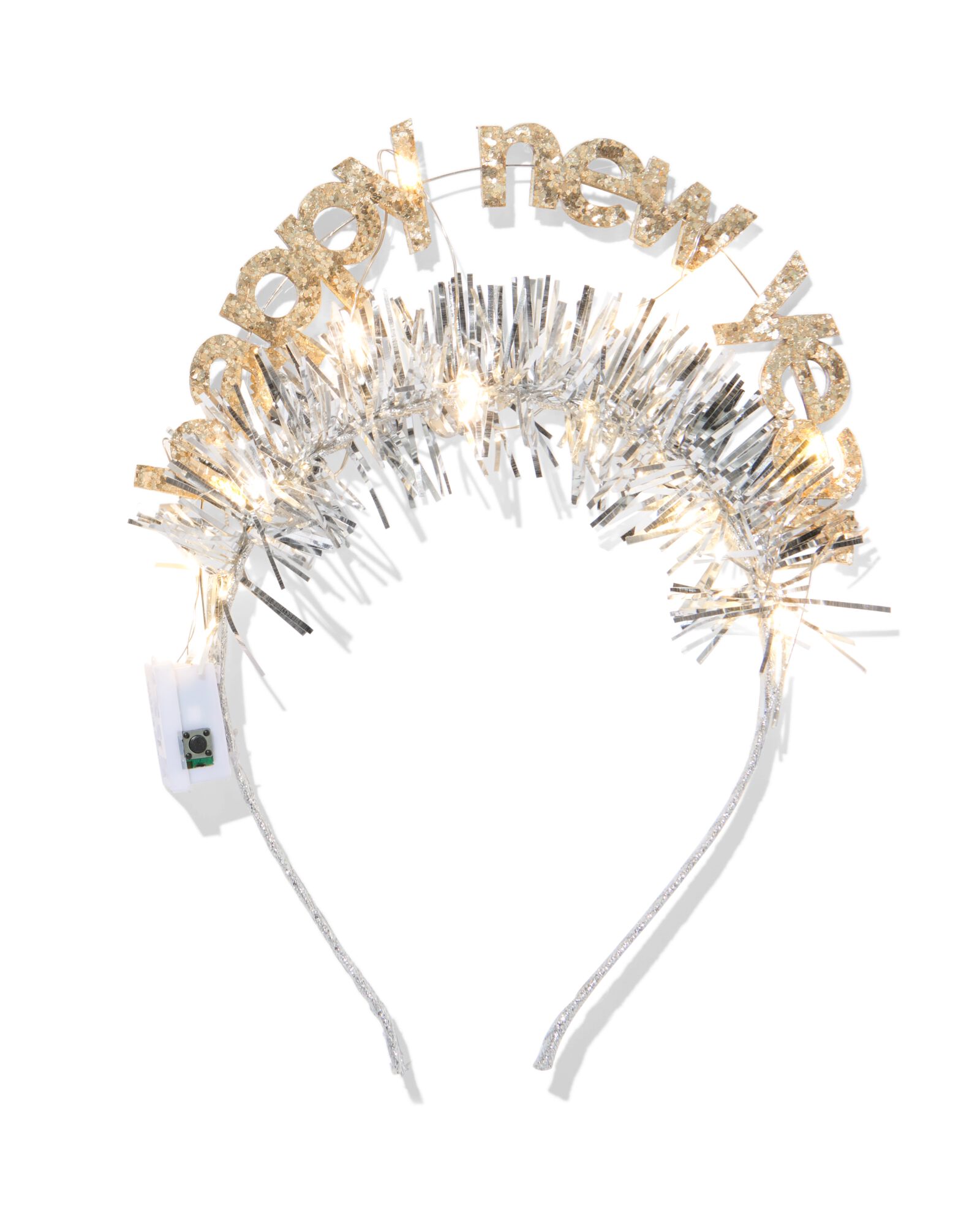 haarband happy new year met licht - 25200440 - HEMA