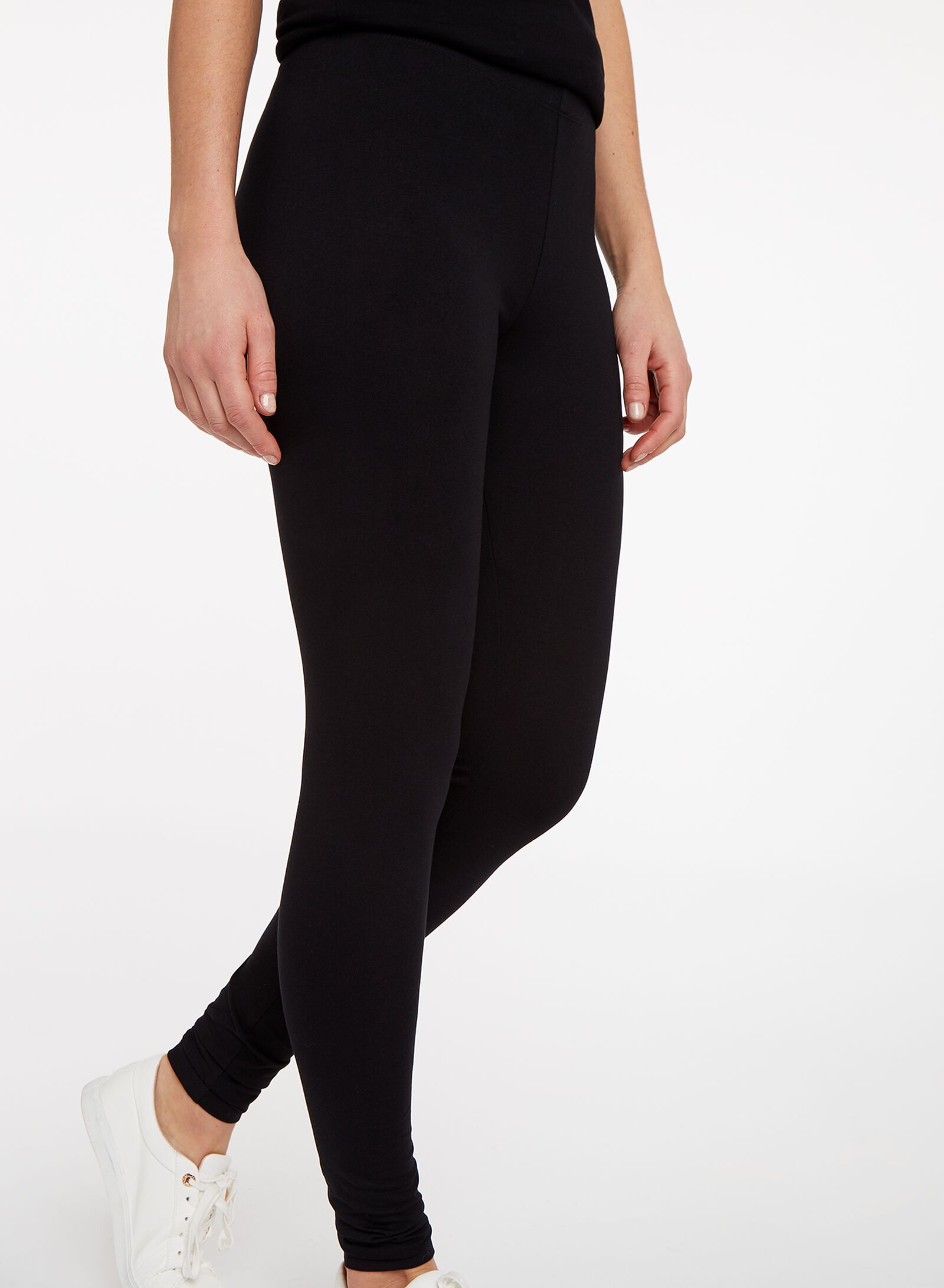 Damenleggings schwarz schwarz - 1000005127 - HEMA