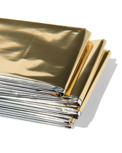 couverture d'urgence 160x210cm aluminium - 81000045 - HEMA