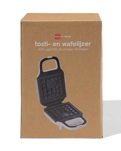 nijntje wafel- en tostiijzer - 60410296 - HEMA