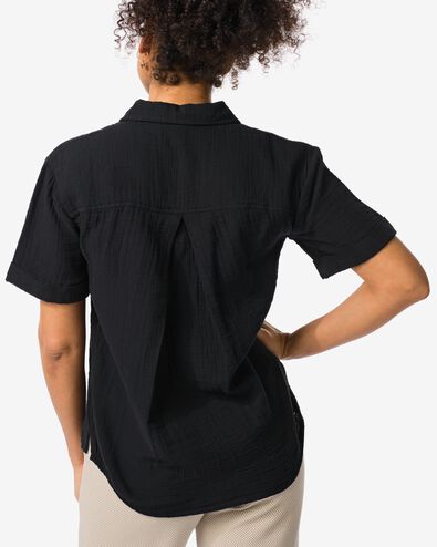 Damen-Bluse Kai schwarz schwarz - 36356170BLACK - HEMA