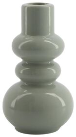 Kerzenhalter, Ø 7 x 13 cm, Keramik, hellgrün - 13321165 - HEMA