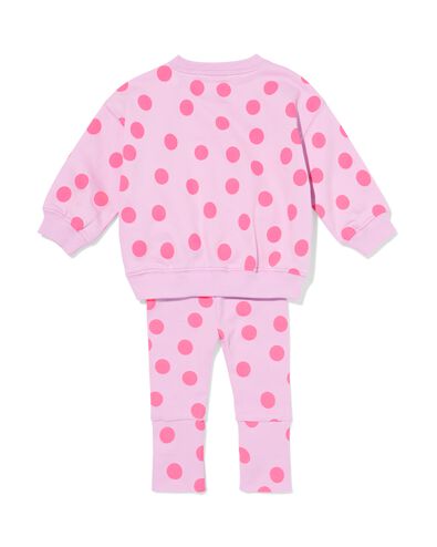 ensemble de v&ecirc;tements b&eacute;b&eacute; coupe confortable c&ocirc;tel&eacute; pois violet violet - 33077270PURPLE - HEMA
