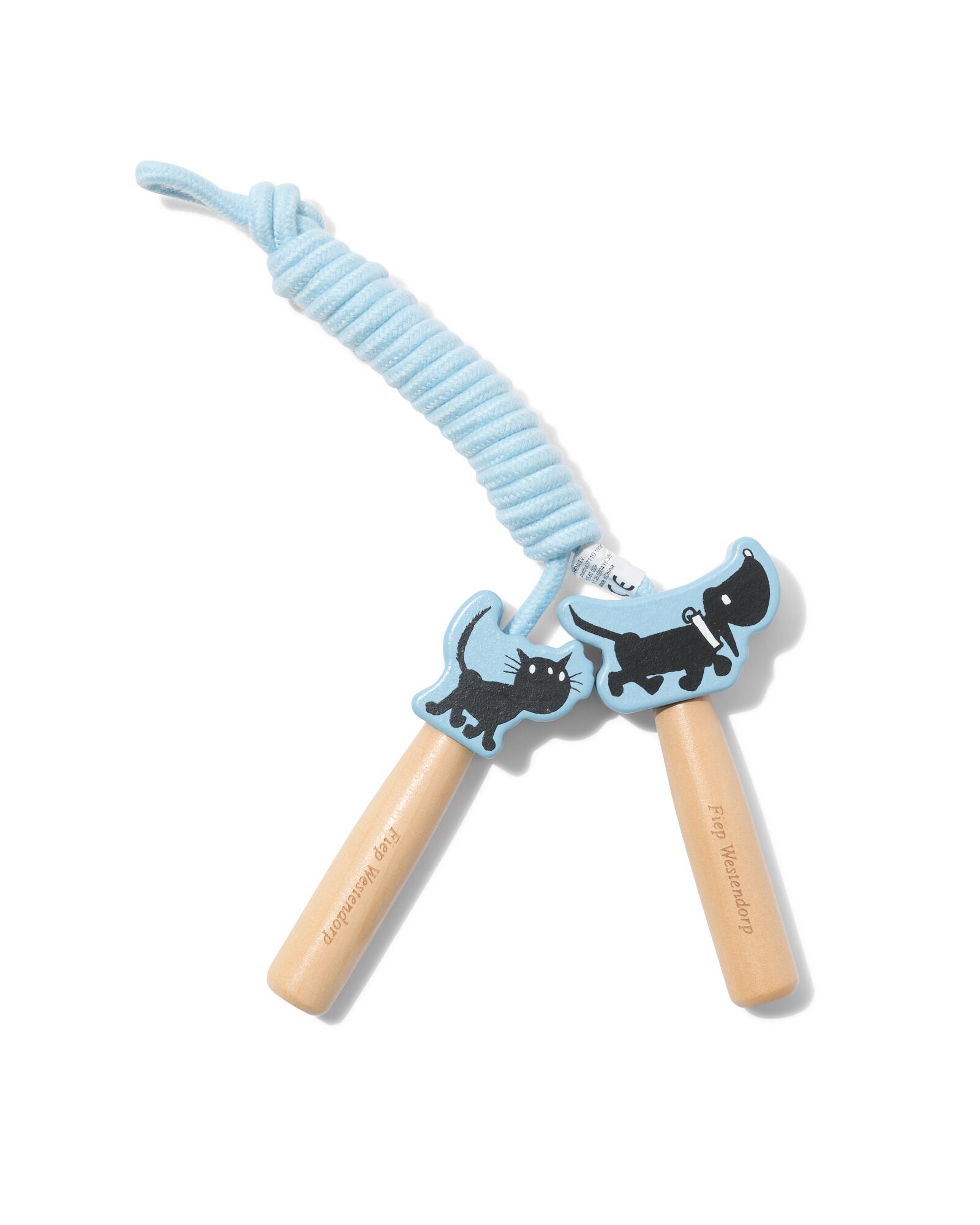 Takkie und Siepie Springseil aus Holz - 15800029 - HEMA