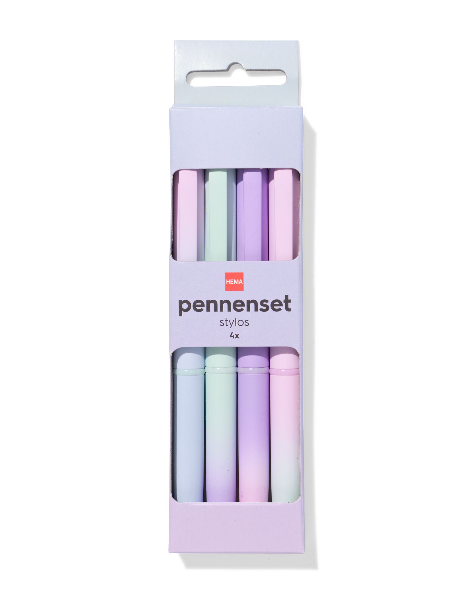 stylo 15cm d&eacute;grad&eacute; de couleurs - 4 pi&egrave;ces - 14402118 - HEMA