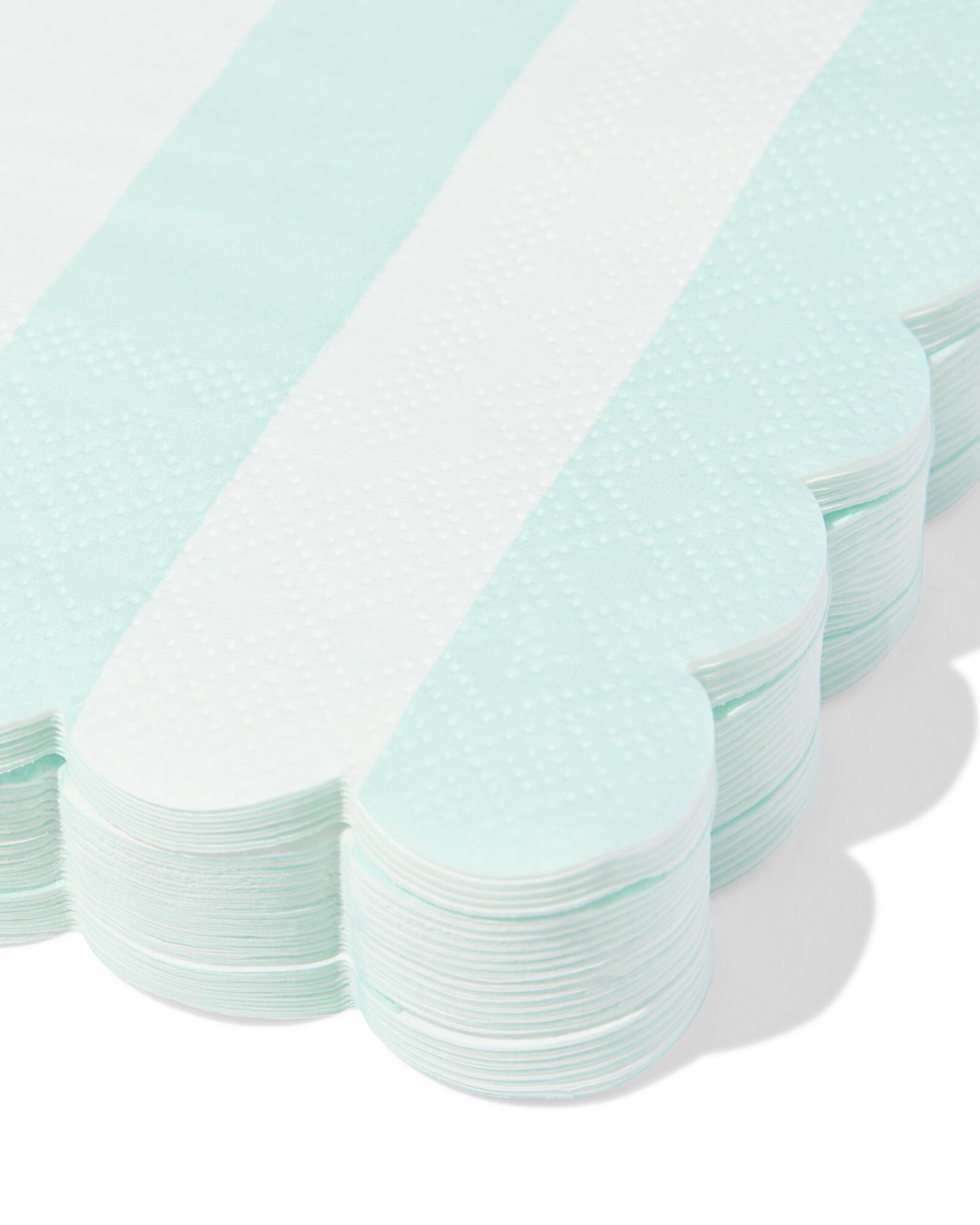 Servietten 24 &times; 24 cm Papier Streifen Blau &ndash; 20 St&uuml;ck - 14200164 - HEMA