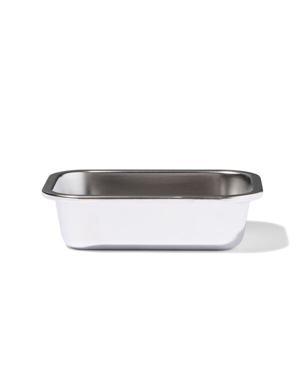 voorraadbakje maat M 630ml RVS zonder deksel - 80810505 - HEMA