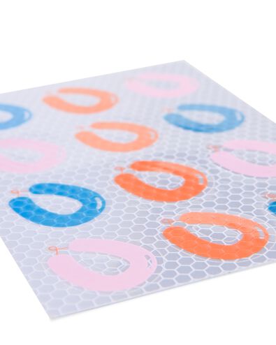 stickers met reflectie rookworst - 41150081 - HEMA
