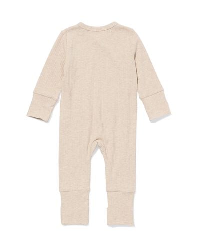 newborn meegroei boxpakje LENZING&trade; ECOVERO&trade; rib  zand zand - 33430820SAND - HEMA