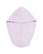 serviette de bain turban microfibre lilas - 11880006 - HEMA