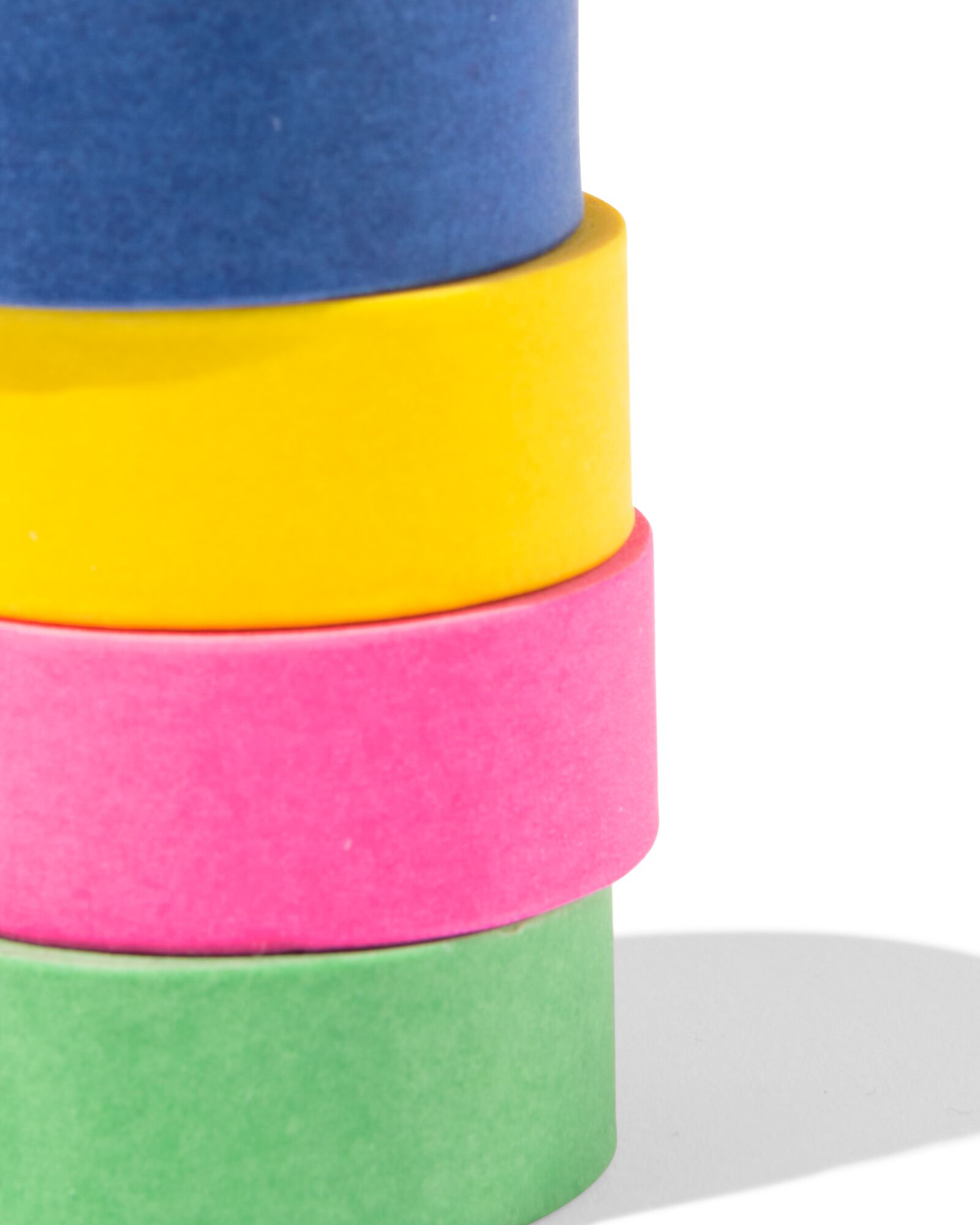 washi tapes effen - 4 stuks - 14793286 - HEMA