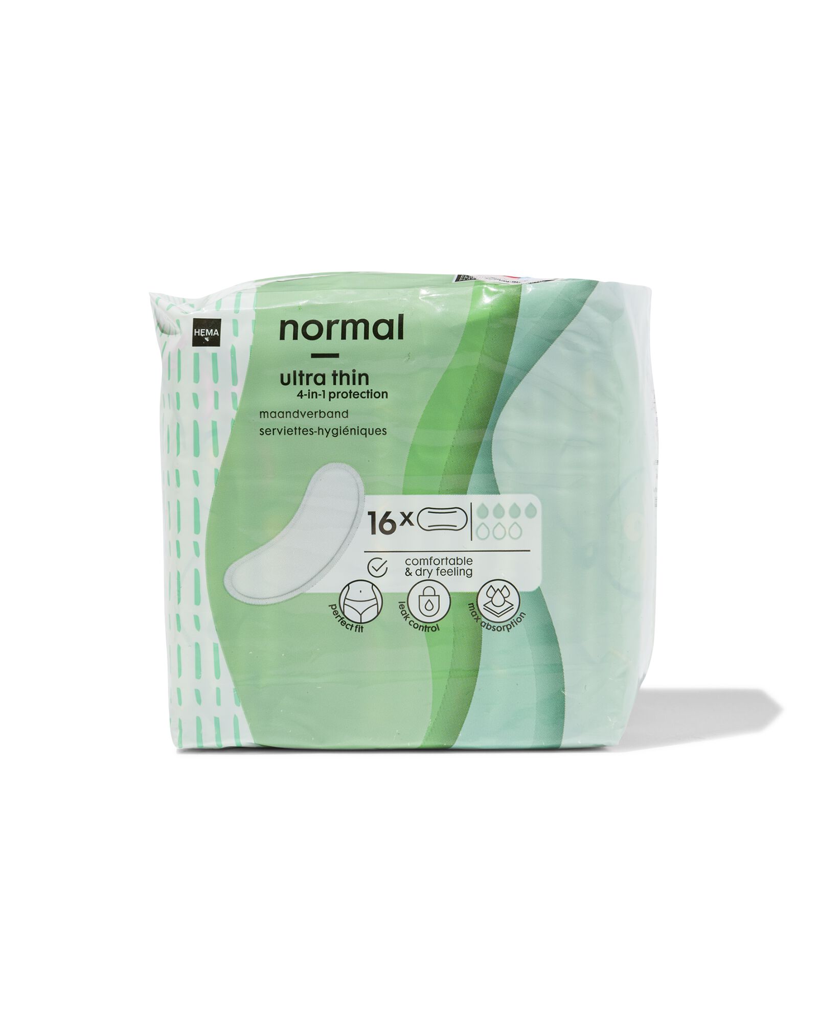 maandverband ultra dun - 16 stuks - 11522201 - HEMA